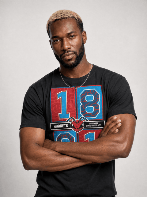 Delaware State University - Concrete Date T-shirt - DungeonForward
