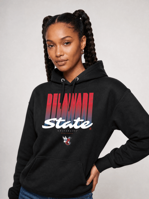 Delaware State University - Fade Hoodie - DungeonForward