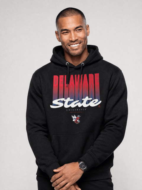 Delaware State University - Fade Hoodie - DungeonForward