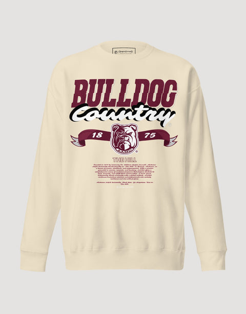 Dungeon Forward - Alabama A&M University - Bulldog Country - Classic Sweatshirt - DungeonForward