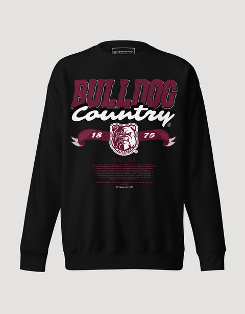 Dungeon Forward - Alabama A&M University - Bulldog Country - Classic Sweatshirt - DungeonForward