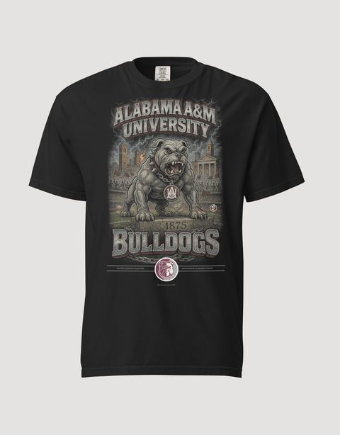 Dungeon Forward - Alabama A&M University - The Yard AAMU Bootleg Pusher Tee - DungeonForward