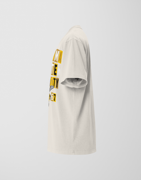 Dungeon Forward - Alabama State University - The Collage - Oversized Teefaded t-shirt - DungeonForward