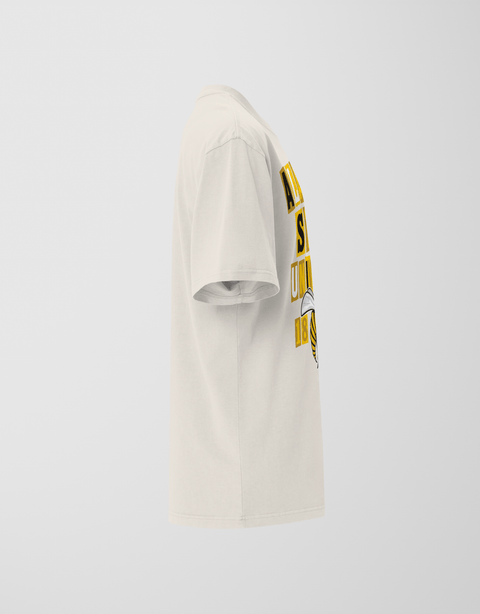 Dungeon Forward - Alabama State University - The Collage - Oversized Teefaded t-shirt - DungeonForward