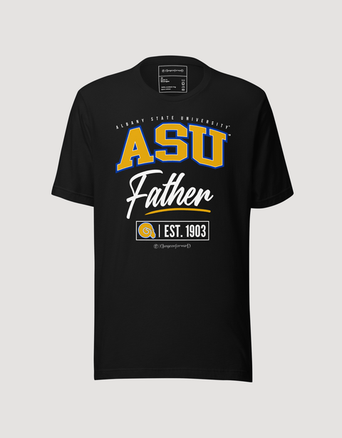 Dungeon Forward – Albany State – Golden Ram – Father – HBCU T-shirt - DungeonForward