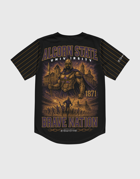 Dungeon Forward - Alcorn State University - Bootleg Pusher Jersey - DungeonForward