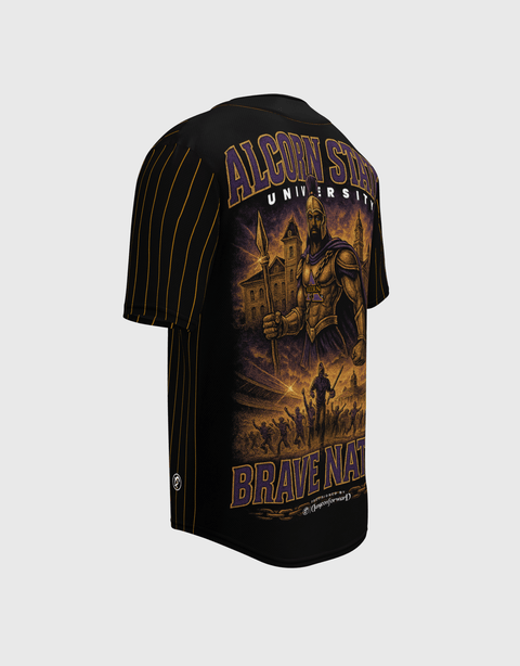 Dungeon Forward - Alcorn State University - Bootleg Pusher Jersey - DungeonForward