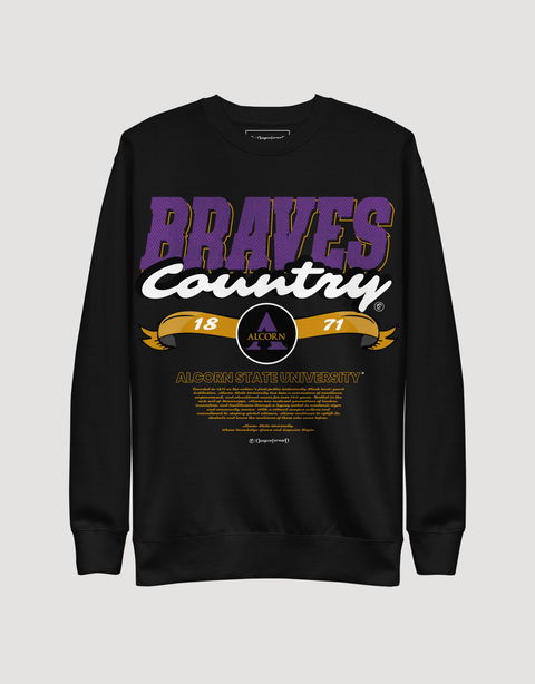 Dungeon Forward - Alcorn State University - Brave Nation - Classic Sweatshirt - DungeonForward