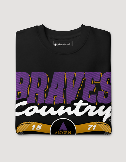 Dungeon Forward - Alcorn State University - Brave Nation - Classic Sweatshirt - DungeonForward
