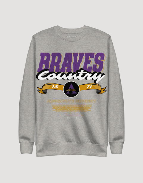 Dungeon Forward - Alcorn State University - Brave Nation - Classic Sweatshirt - DungeonForward