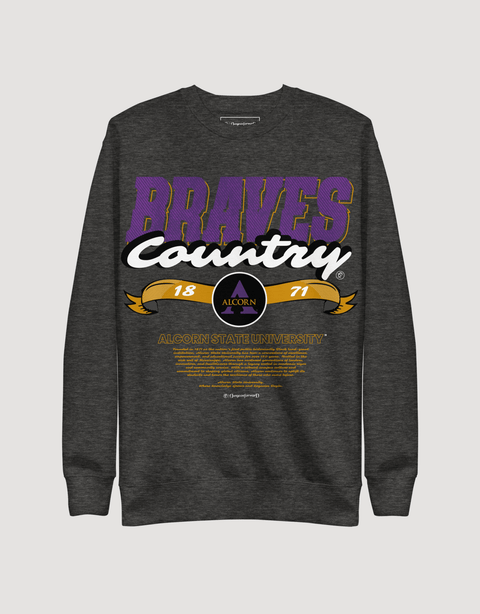 Dungeon Forward - Alcorn State University - Brave Nation - Classic Sweatshirt - DungeonForward