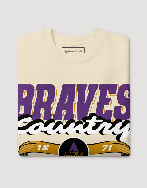 Dungeon Forward - Alcorn State University - Brave Nation - Classic Sweatshirt - DungeonForward
