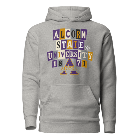 Dungeon Forward - Alcorn State University - Collage Hoodie - DungeonForward