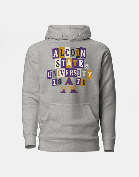 Dungeon Forward - Alcorn State University - Collage Hoodie - DungeonForward
