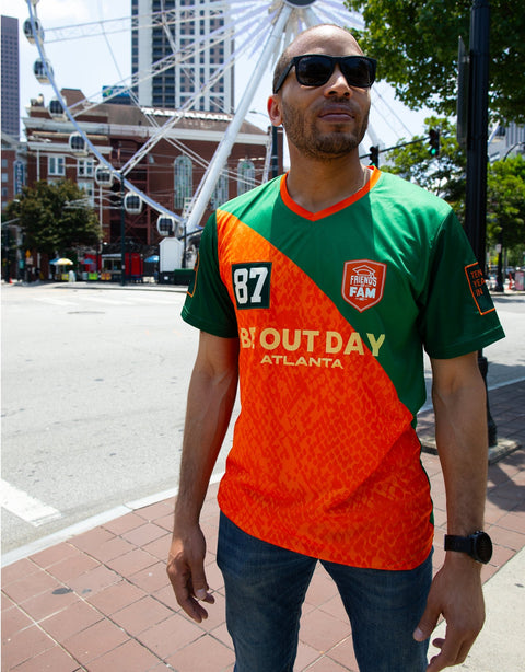 Dungeon Forward - Be Out Day - BODATL FC Soccer Jersey - Green - BOD2025 - DungeonForward