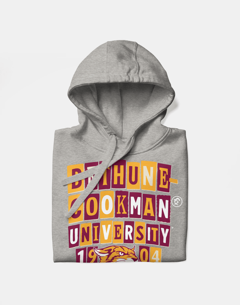 Dungeon Forward - Bethune Cookman University - Collage Hoodie - DungeonForward