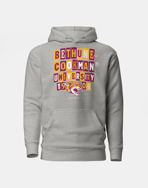 Dungeon Forward - Bethune Cookman University - Collage Hoodie - DungeonForward