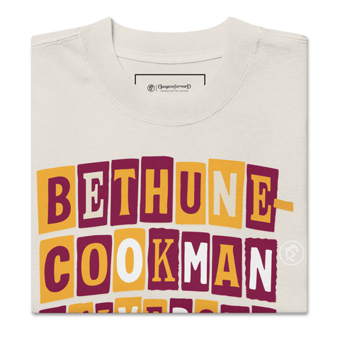 Dungeon Forward - Bethune Cookman University - The Collage - Oversized Tee - DungeonForward