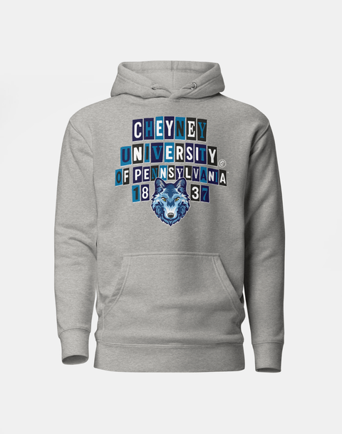 Dungeon Forward - Cheyney University of Pennsylvania - Collage Hoodie - DungeonForward