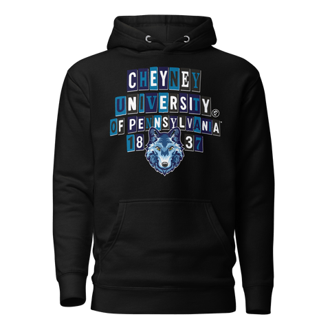 Dungeon Forward - Cheyney University of Pennsylvania - Collage Hoodie - DungeonForward