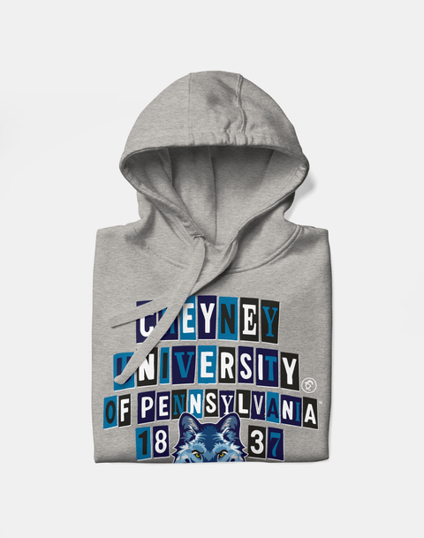 Dungeon Forward - Cheyney University of Pennsylvania - Collage Hoodie - DungeonForward