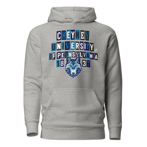 Dungeon Forward - Cheyney University of Pennsylvania - Collage Hoodie - DungeonForward