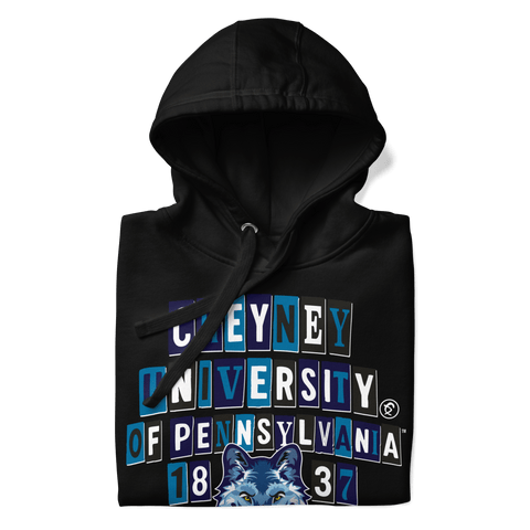 Dungeon Forward - Cheyney University of Pennsylvania - Collage Hoodie - DungeonForward