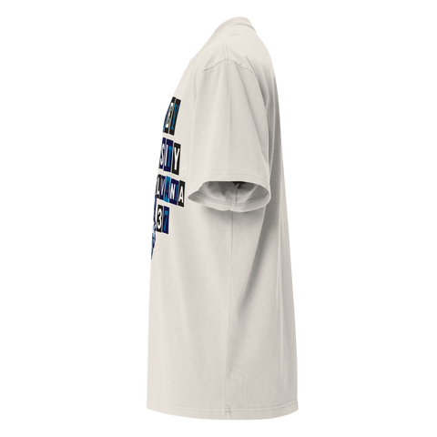 Dungeon Forward - Cheyney University - The Collage - Oversized Tee - DungeonForward