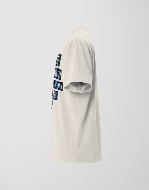 Dungeon Forward - Cheyney University - The Collage - Oversized Tee - DungeonForward