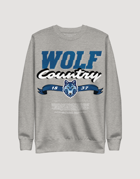Dungeon Forward - Cheyney University - Wolf Pack Country - Classic Sweatshirt - DungeonForward