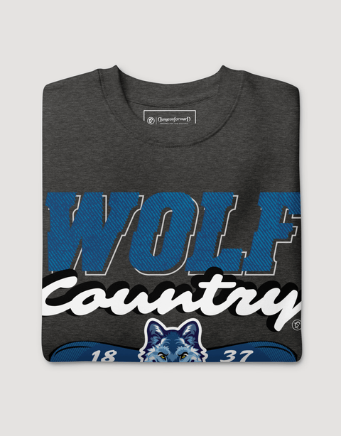 Dungeon Forward - Cheyney University - Wolf Pack Country - Classic Sweatshirt - DungeonForward