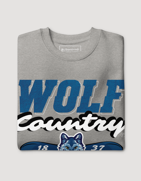 Dungeon Forward - Cheyney University - Wolf Pack Country - Classic Sweatshirt - DungeonForward