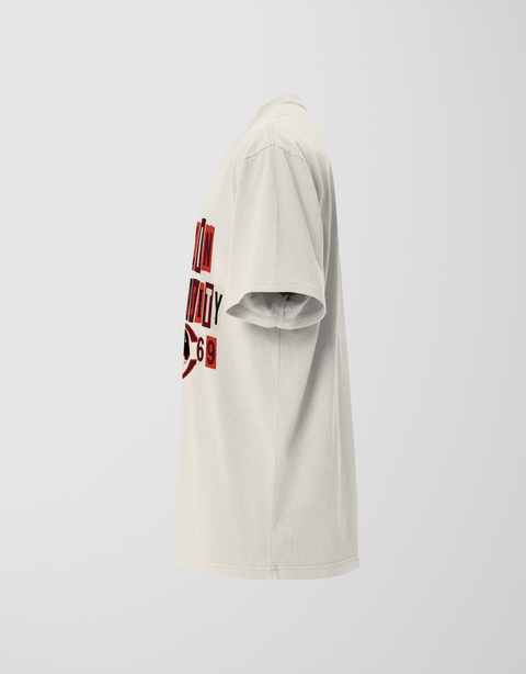 Dungeon Forward - Claflin University - The Collage - Oversized Tee - DungeonForward