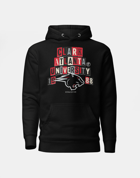 Dungeon Forward - Clark Atlanta University - Collage Hoodie - DungeonForward