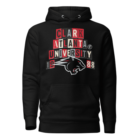 Dungeon Forward - Clark Atlanta University - Collage Hoodie - DungeonForward