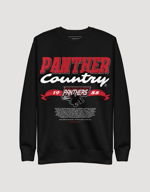 Dungeon Forward - Clark Atlanta University - Panther Country - Classic Sweatshirt - DungeonForward