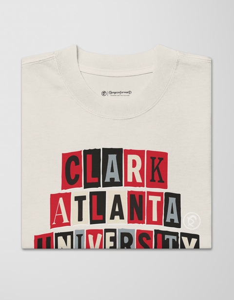 Dungeon Forward - Clark Atlanta University - The Collage - Oversized Tee - DungeonForward