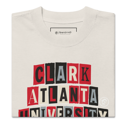 Dungeon Forward - Clark Atlanta University - The Collage - Oversized Tee - DungeonForward