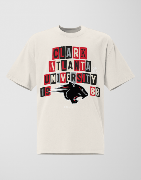 Dungeon Forward - Clark Atlanta University - The Collage - Oversized Tee - DungeonForward