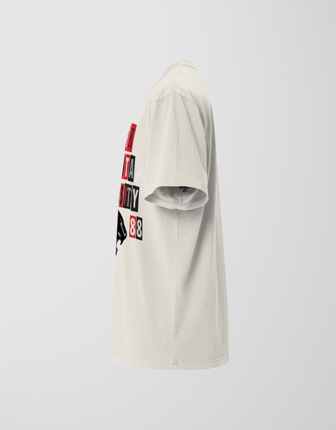 Dungeon Forward - Clark Atlanta University - The Collage - Oversized Tee - DungeonForward