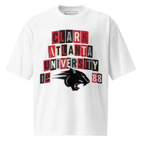 Dungeon Forward - Clark Atlanta University - The Collage - Oversized Tshirt - DungeonForward