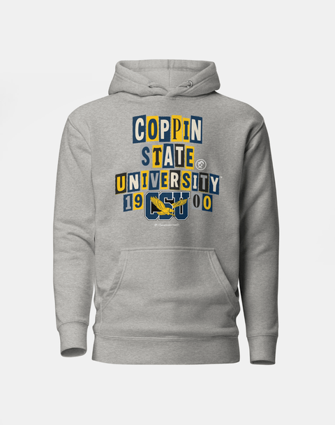 Dungeon Forward - Coppin State University - Collage Hoodie - DungeonForward