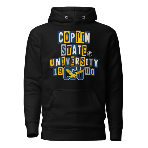 Dungeon Forward - Coppin State University - Collage Hoodie - DungeonForward