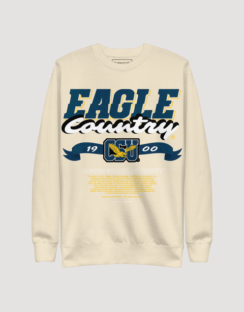 Dungeon Forward - Coppin State University - Eagle Country - Classic Sweatshirt - DungeonForward