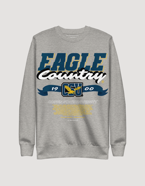 Dungeon Forward - Coppin State University - Eagle Country - Classic Sweatshirt - DungeonForward