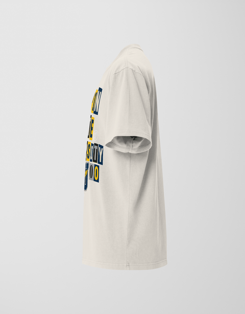 Dungeon Forward - Coppin State University - The Collage - Oversized Tee - DungeonForward