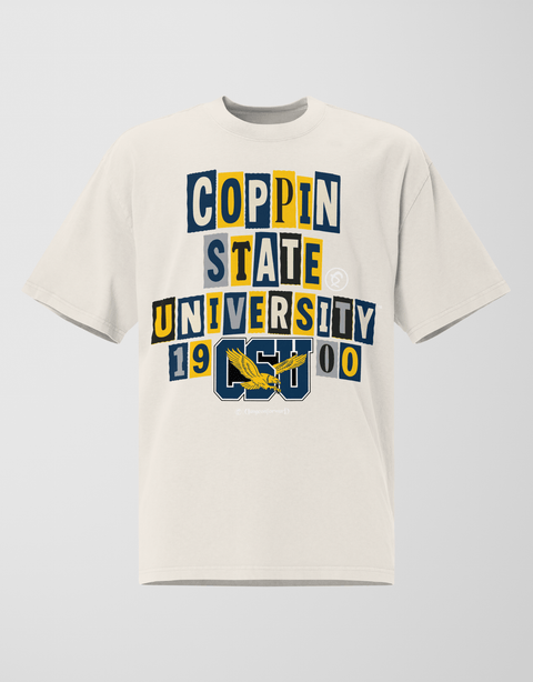Dungeon Forward - Coppin State University - The Collage - Oversized Tee - DungeonForward