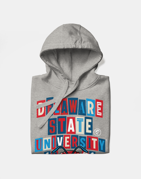 Dungeon Forward - Delaware State University - Collage Hoodie - DungeonForward