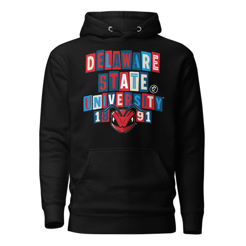 Dungeon Forward - Delaware State University - Collage Hoodie - DungeonForward