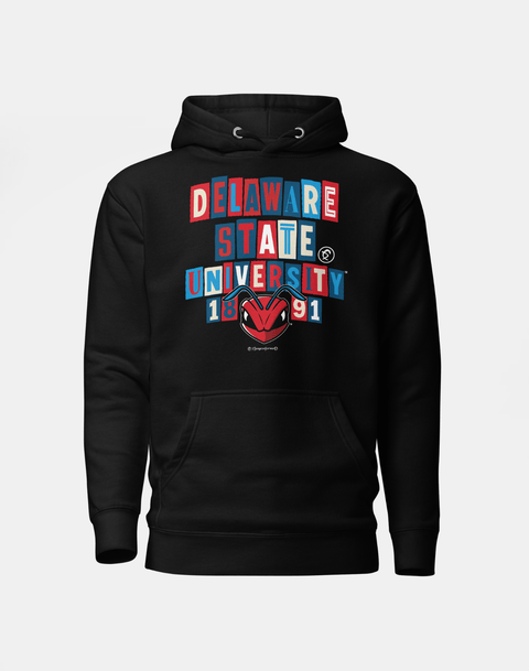 Dungeon Forward - Delaware State University - Collage Hoodie - DungeonForward